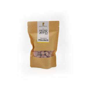 Mandorle dolci Pralinate sacchetto da 200