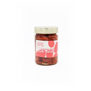 Pomodori secchi in olio extravergine di oliva con capperi 225 gr